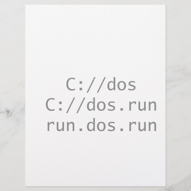 走DOSおもしろいオタク系の (正面)