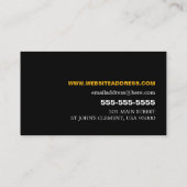 走Hot Dog – 競合/スピードイーター 名刺 (裏面)