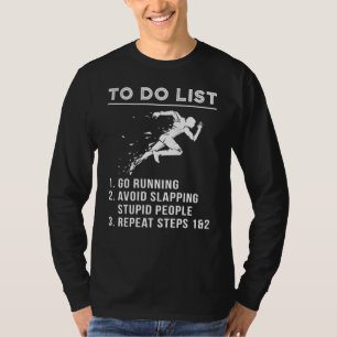 走Huのためのウィット走ティTo-DoのTee Tシャツ
