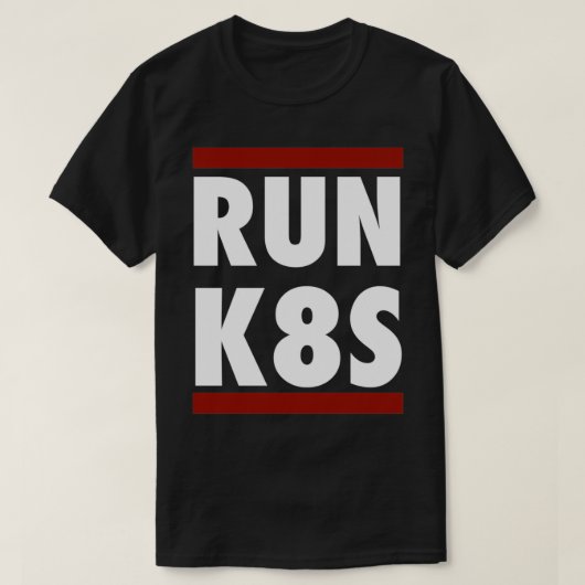 走K8S Tシャツ (デザイン正面)