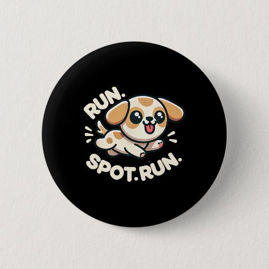 走Spot Dog Moume Kamala Harris Wheimer 2024 缶バッジ (正面)