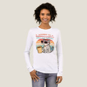 走Vibes & Caffeine - Catクールレトロ トライブレンドＴシャツ (正面全体)