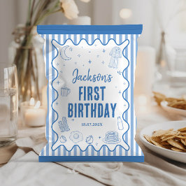 起きちゃった1歳の誕生日 チップ袋ラッパー チラシ