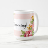 起きてる！ コーヒーマグカップ (正面右)