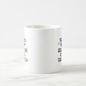起きてハッピー…手術技術で眠る コーヒーマグカップ (中央)