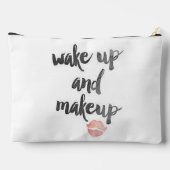 起きてメイクアップする アクセサリーポーチ (裏面)