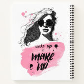 起きて化粧 ノートブック (裏面)