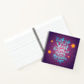 起きて夢を後を追見る ノートブック (内部)