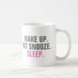 起きて眠る コーヒーマグカップ