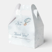 起きて遠くに!テディベアーバルーンベビーシャワー フェイバーボックス (裏面サイド)