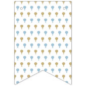 起きて遠くに!男の子のシャワーのバナー バンティングフラッグ (第2の旗)