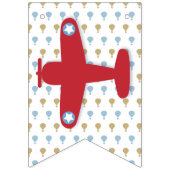 起きて遠くに!男の子のシャワーのバナー バンティングフラッグ (第1の旗)