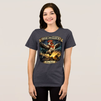 起きて鳴け - トリブレンドシャツ トライブレンドＴシャツ