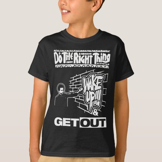 起きて!!!...起きて!!!...起きて!!Pt.173スティック Tシャツ (正面)