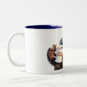 起きてApe：グッドモーニングコーヒー！ ツートーンマグカップ (左)