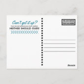 起きないの？ ポストカード (裏面)