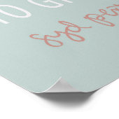 起きな与えさい ポスター (角)