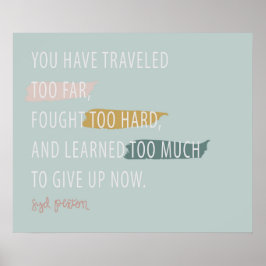 起きな与えさい ポスター