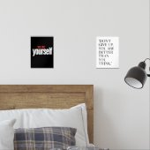 「起きな与えさい、君は自分より考え良い」 (寝室)