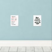 「起きな与えさい、君は自分より考え良い」 (ウッドフロア)