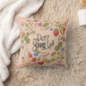 起きな与えさい!16x16装飾用クッション(自己気に用) クッション (ブランケット)