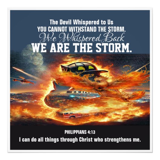 起きよう フォトプリント            (正面)