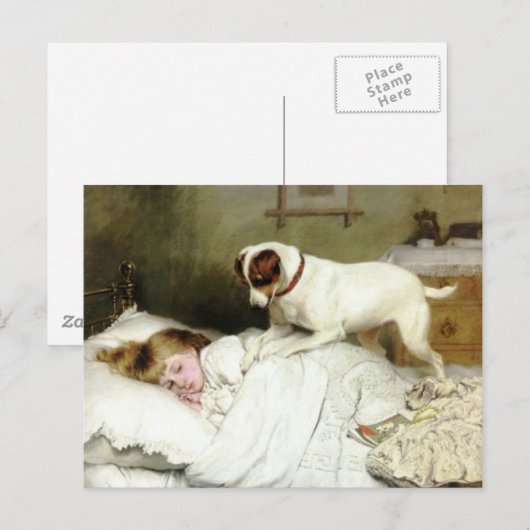 起きる時間 ポストカード (正面/裏面)