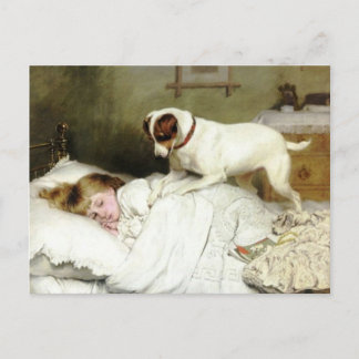 起きる時間 ポストカード