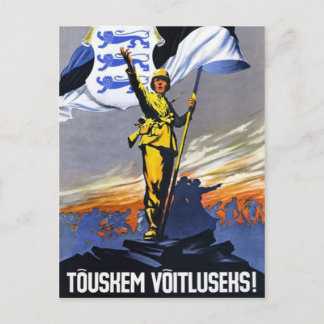 起きろエストニア! ポストカード
