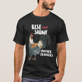 起きろニワトリ母さんT Tシャツ