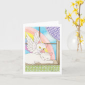 起きろ！ノテカード カード (黄色い花)