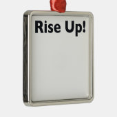 起きろ！ メタルオーナメント (右)