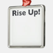 起きろ！ メタルオーナメント (左)