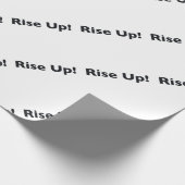 起きろ！ ラッピングペーパー (角)