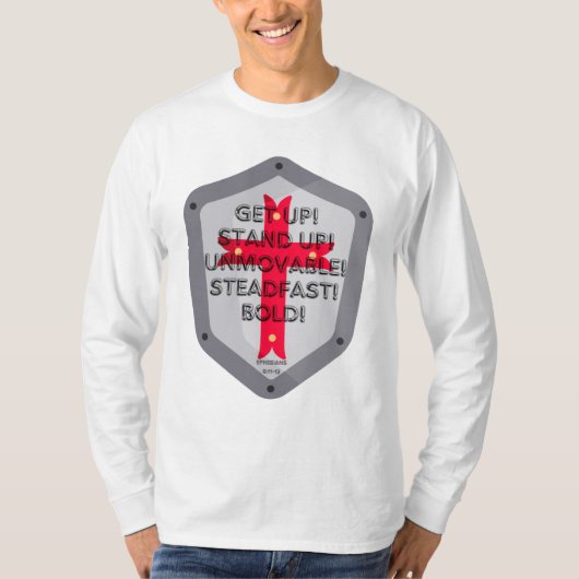 起きろ！立て！ Tシャツ (正面)