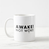 起きろ!Not Wake™ロゴクラシックマグカップ コーヒーマグカップ (左)