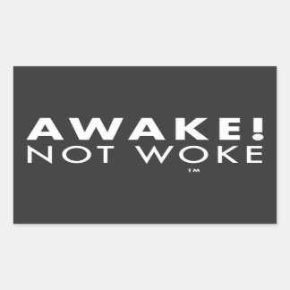 起きろ!Not Wake™ LOGOシール 長方形シール
