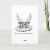 起き上がった!キリスト教復活祭 シーズンカード (裏面)