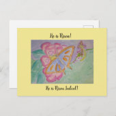 起き上がった！ ポストカード (正面/裏面)