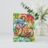 起こさないで ポストカード (スタンド正面)