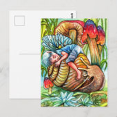 起こさないで ポストカード (正面/裏面)