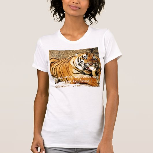 …起こった何と私に尋ねて下さい Tシャツ (正面)