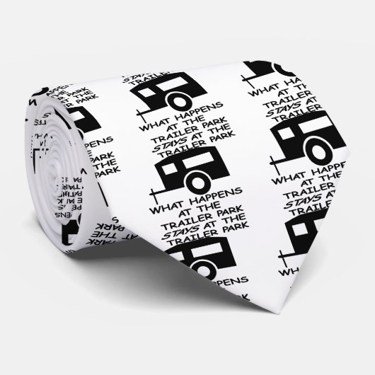 起こる何がでトレーラパークの滞在で ネクタイ (ロール)