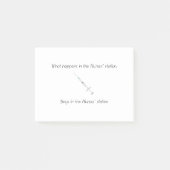 起こる何がナースの場所で ポストイット (正面)