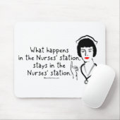 起こる何がナースの場所で マウスパッド (マウス)