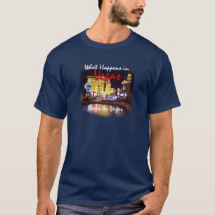 起こる何がベガスのベガスの滞在で Tシャツ