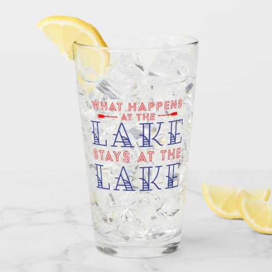 起こる何が湖で湖の滞在で タンブラーグラス (アイス正面)