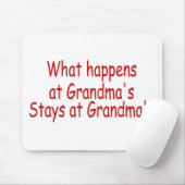 起こる何が祖母で、とどまります祖母に マウスパッド (マウス)