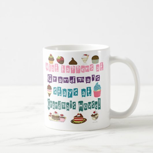 起こる何が祖母で コーヒーマグカップ (右)