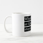 起こる何が祖母で コーヒーマグカップ (左)